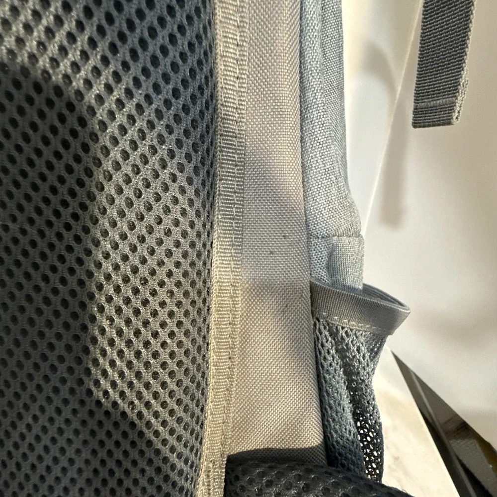 Hiking Backpack 40L Mountaintop Outdoor Adventure Traveling Gray  w Rain Cover